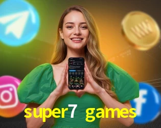 Interface do App super7 games